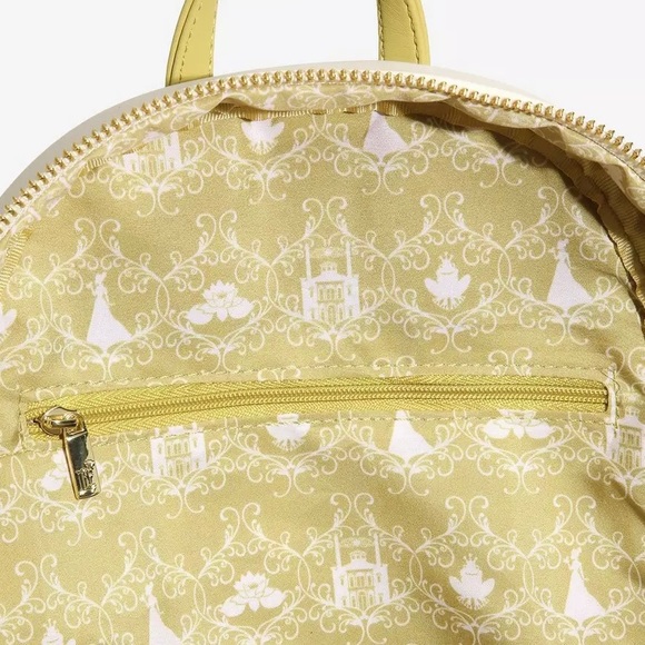 NWT 🐸 Loungefly Disney The Princess and the Frog Kiss Scene Backpack - Picture 5 of 8